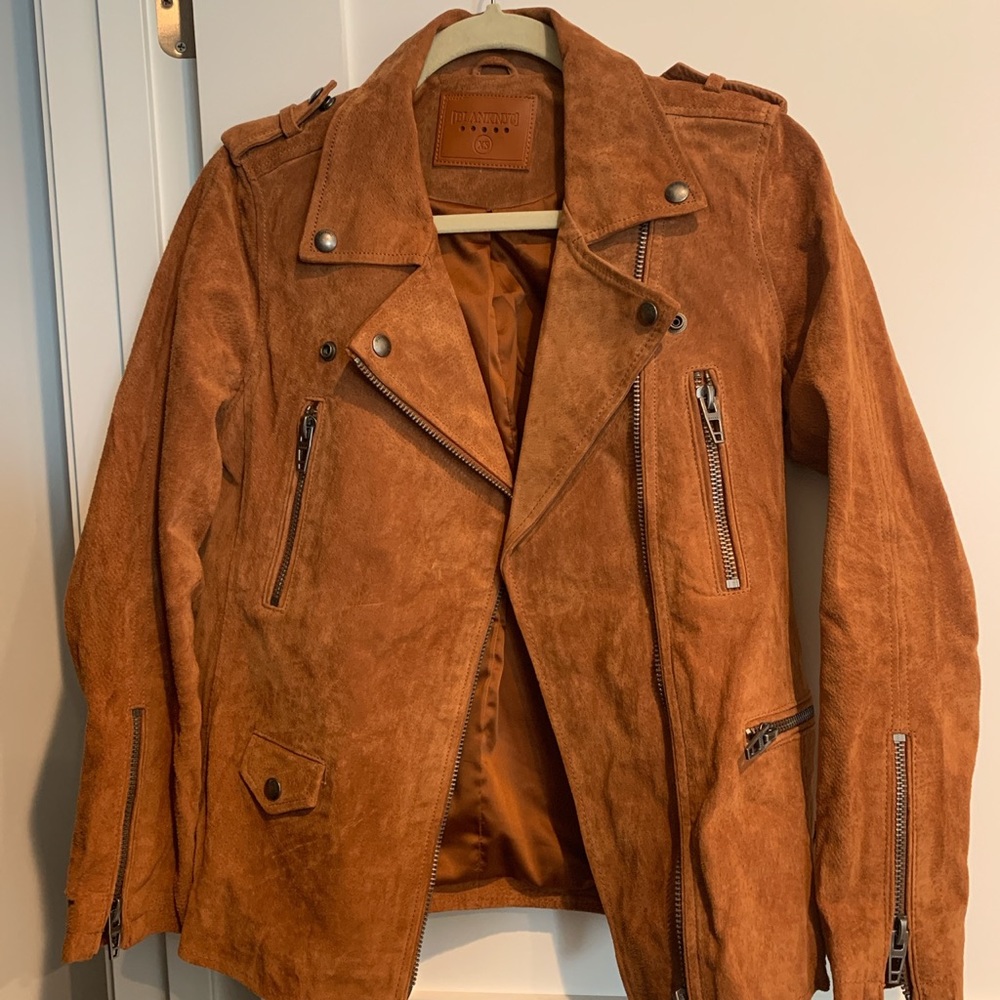 FREE PEOPLE SUEDE JACKET
